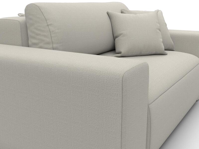 Кресло Лига-036 НПБ, Рогожка, Амур бежевый