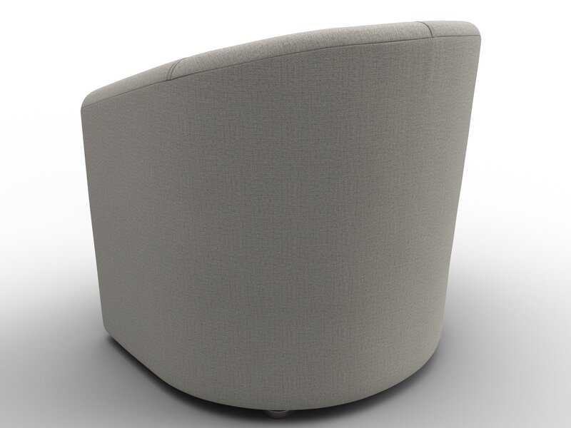 Кресло Норден, Рогожка, Амур 02 бежевый