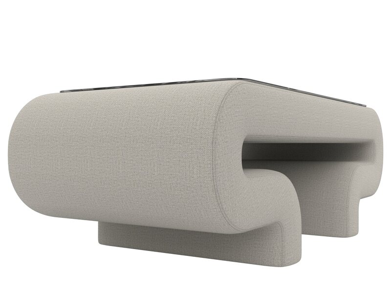 Стол Волна, Рогожка, Амур 02 бежевый