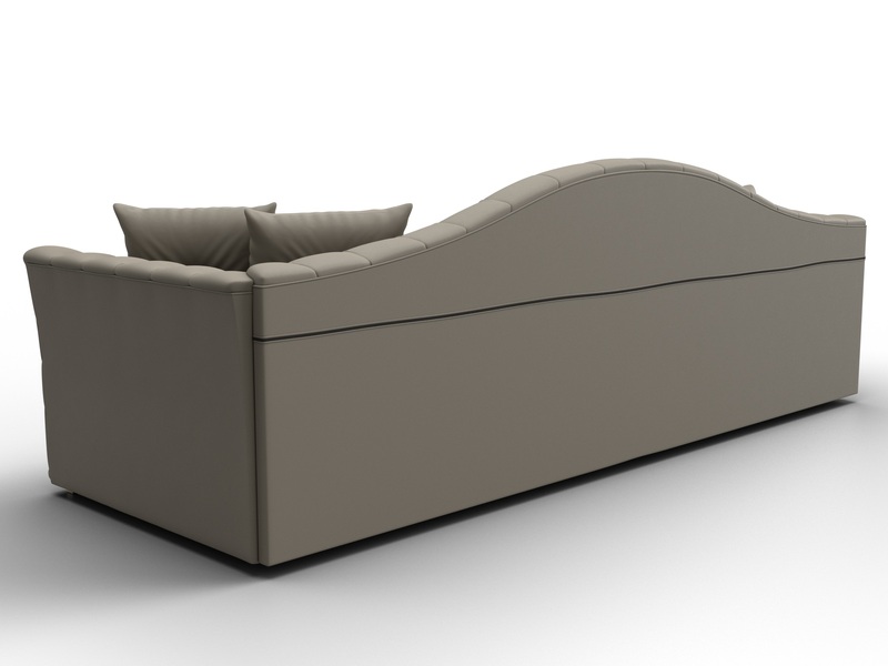 Диван прямой Артис, Экокожа, GRIFON 04 бежевый