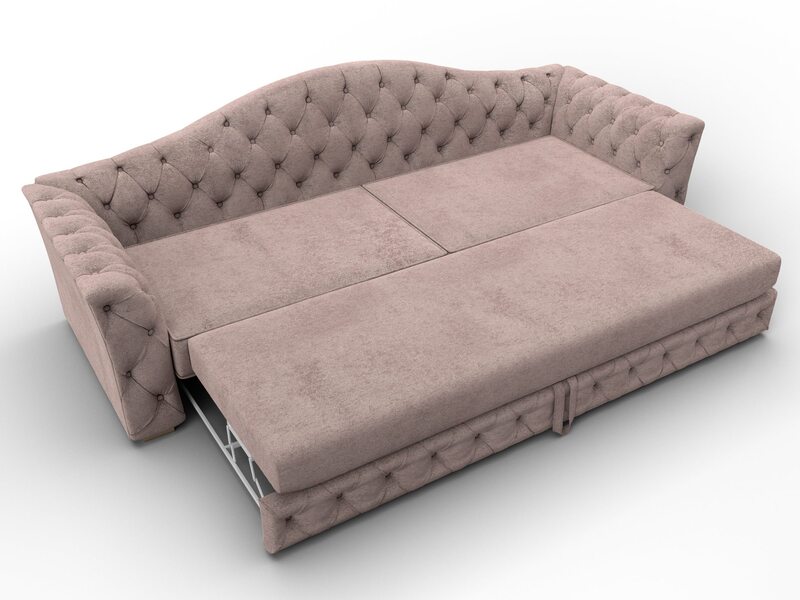 Диван прямой Артис, Велюр, TOWER 05 бежевый