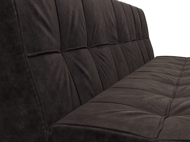 Диван прямой Винсент, Велюр, BRUT 17 коричневый