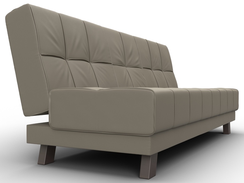 Диван прямой Винсент, Экокожа, GRIFON 04 бежевый