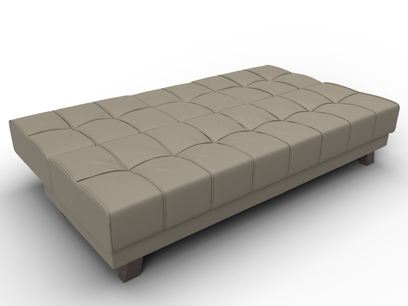 Диван прямой Винсент, Экокожа, GRIFON 04 бежевый