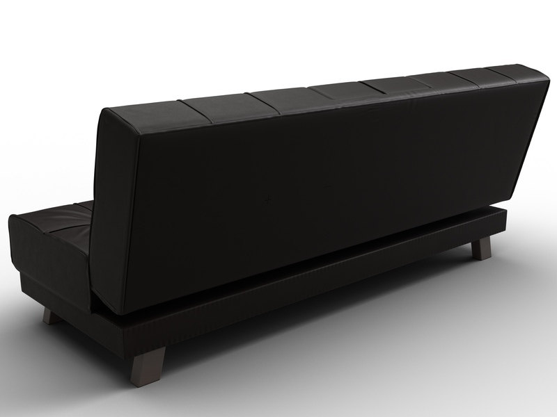 Диван прямой Винсент, Экокожа, GRIFON 12 коричневый