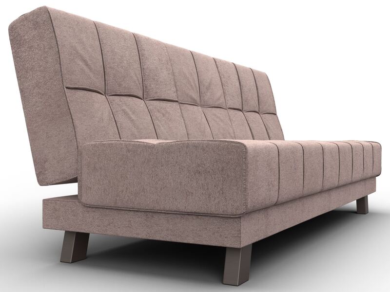 Диван прямой Винсент, Велюр, TOWER 05 бежевый