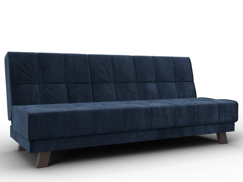 Диван прямой Винсент, Велюр, TOWER 13 синий