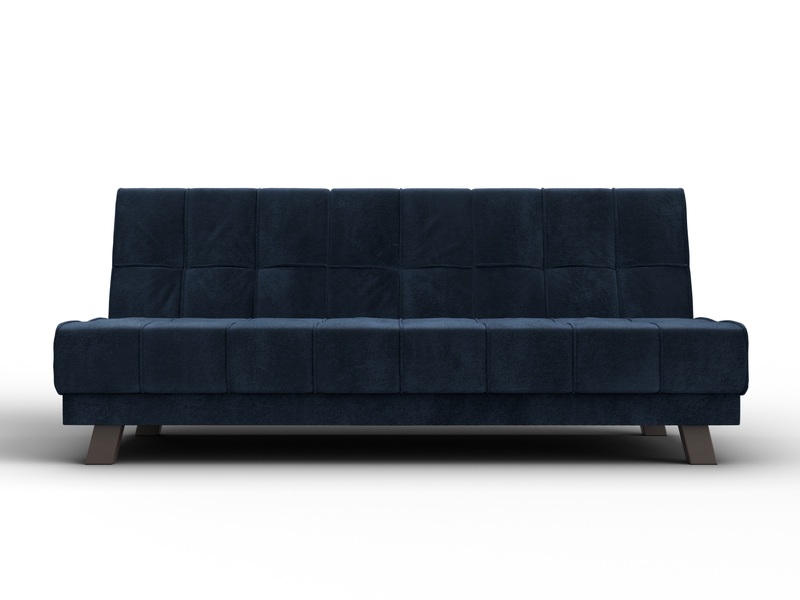 Диван прямой Винсент, Велюр, TOWER 13 синий