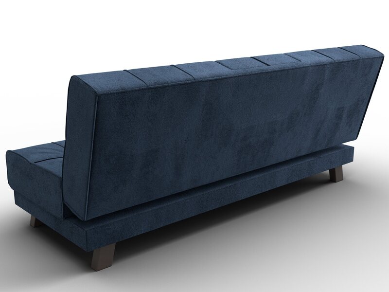 Диван прямой Винсент, Велюр, TOWER 13 синий