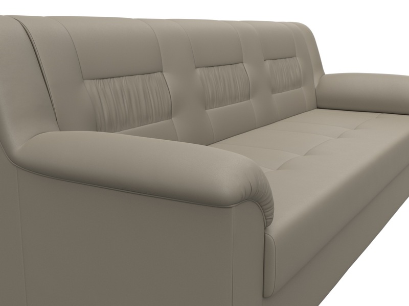 Диван прямой Карелия, Экокожа, GRIFON 04 бежевый