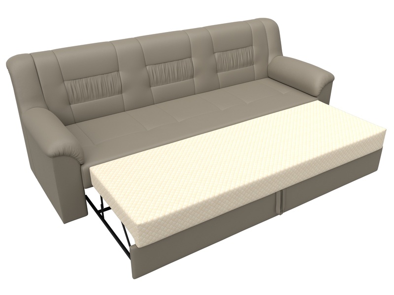 Диван прямой Карелия, Экокожа, GRIFON 04 бежевый