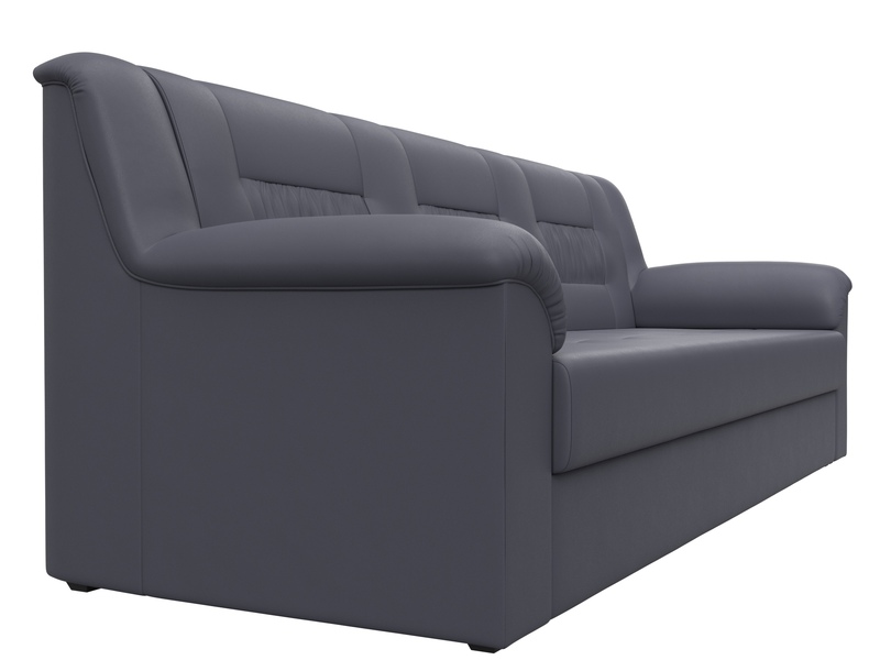 Диван прямой Карелия, Экокожа, GRIFON 15 серый