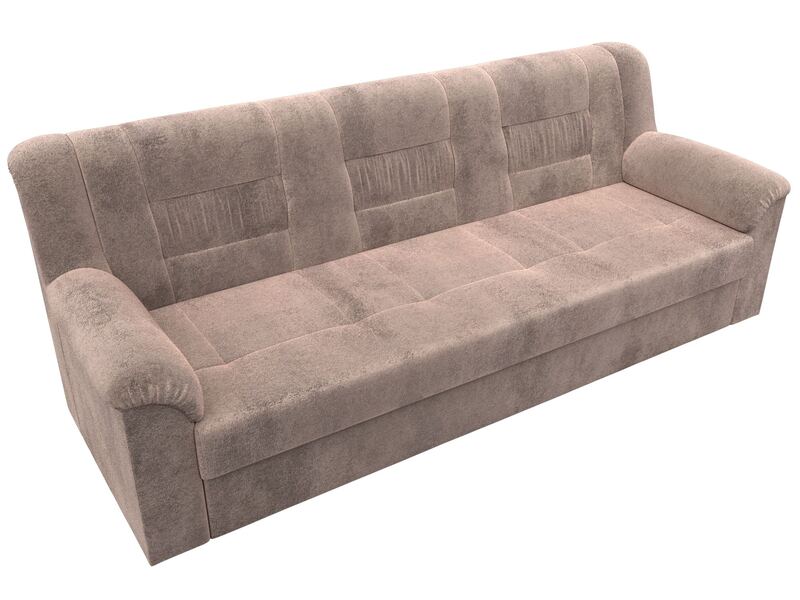 Диван прямой Карелия, Велюр, TOWER 05 бежевый