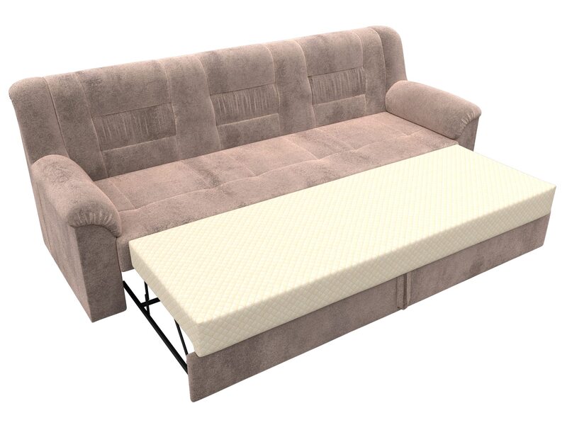 Диван прямой Карелия, Велюр, TOWER 05 бежевый