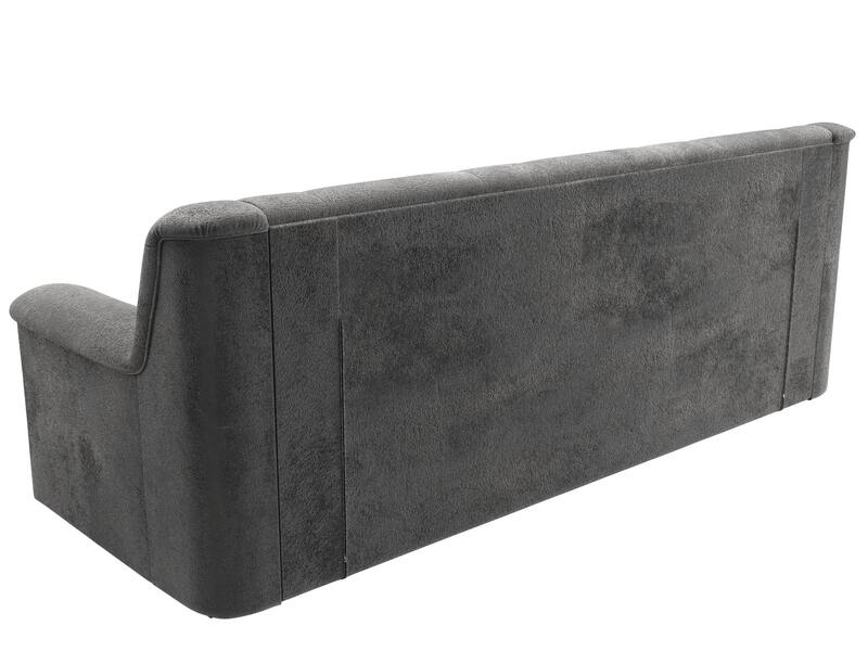 Диван прямой Карелия, Велюр, TOWER 10 серый