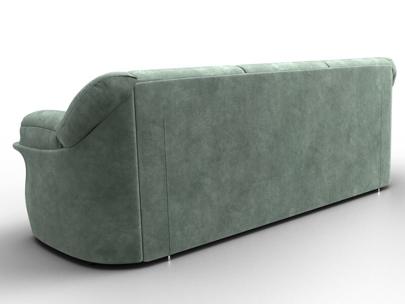 Диван прямой Карнелла, Велюр, BRUT 08 зеленый