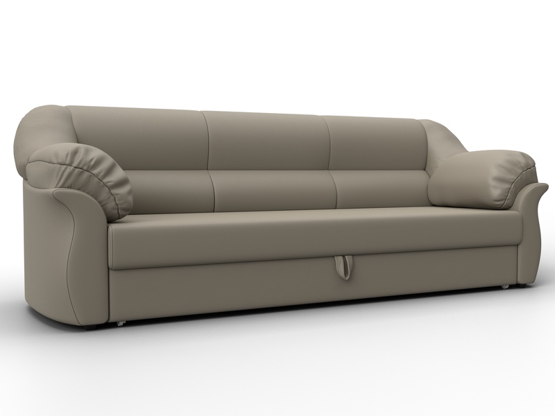 Диван прямой Карнелла, Экокожа, GRIFON 04 бежевый