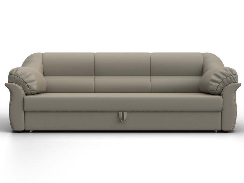 Диван прямой Карнелла, Экокожа, GRIFON 04 бежевый