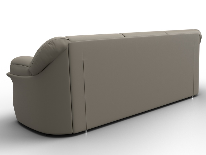 Диван прямой Карнелла, Экокожа, GRIFON 04 бежевый