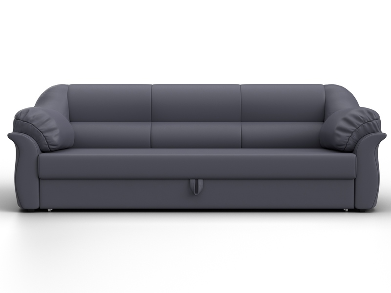 Диван прямой Карнелла, Экокожа, GRIFON 15 серый