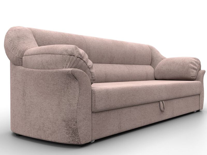 Диван прямой Карнелла, Велюр, TOWER 05 бежевый