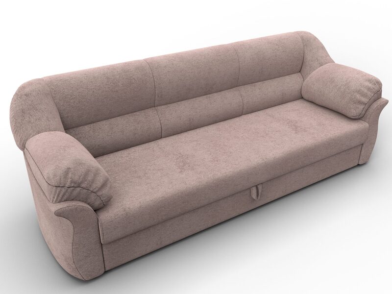 Диван прямой Карнелла, Велюр, TOWER 05 бежевый