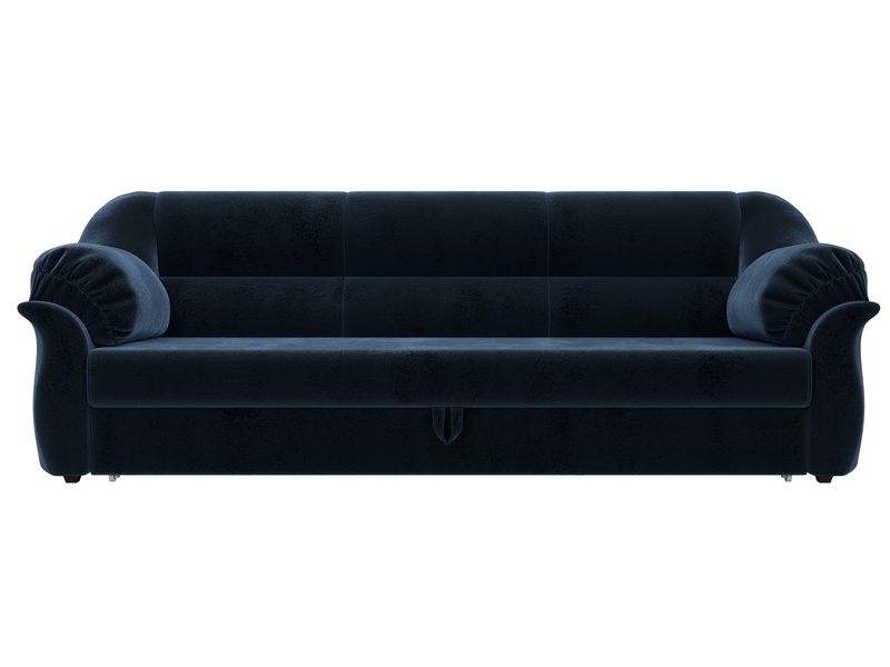 Диван прямой Карнелла, Велюр, TOWER 13 синий