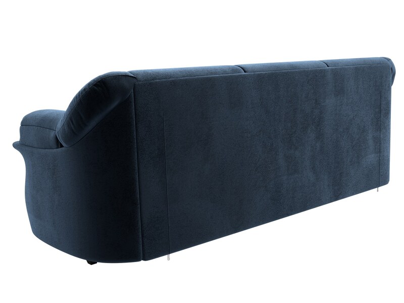 Диван прямой Карнелла, Велюр, TOWER 13 синий