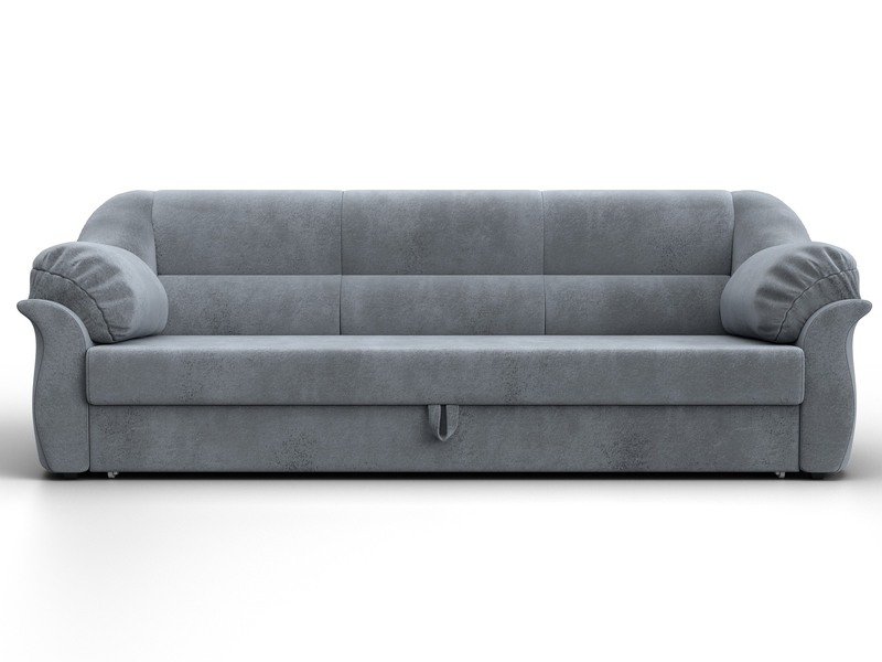 Диван прямой Карнелла, Велюр, TOWER 10 серый