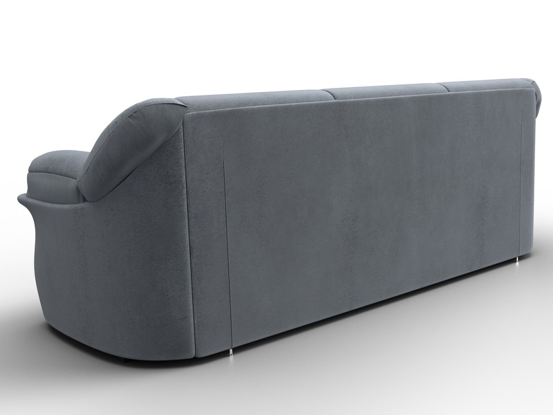 Диван прямой Карнелла, Велюр, TOWER 10 серый