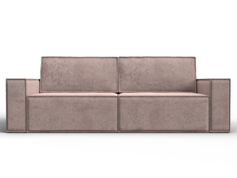 Диван прямой Куба, Велюр, TOWER 05 бежевый