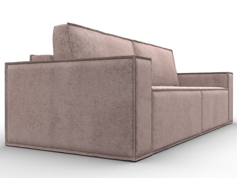 Диван прямой Куба, Велюр, TOWER 05 бежевый