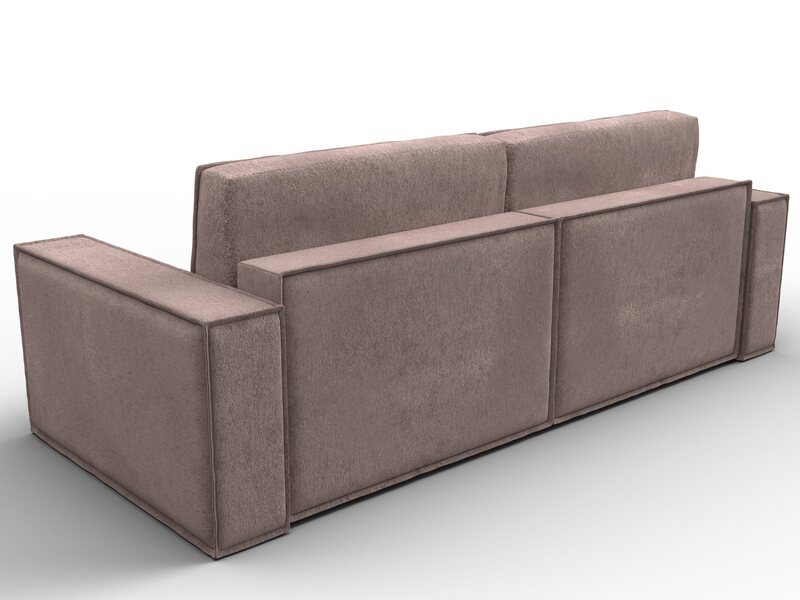 Диван прямой Куба, Велюр, TOWER 05 бежевый