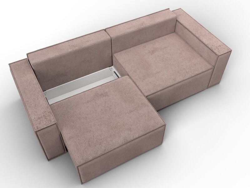 Диван прямой Куба, Велюр, TOWER 05 бежевый