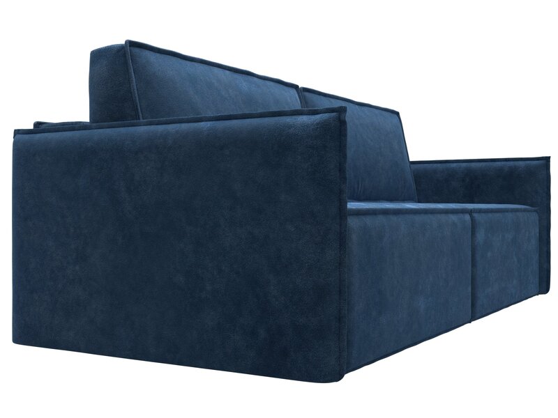 Диван прямой Либерти, Велюр, BRUT 11 синий
