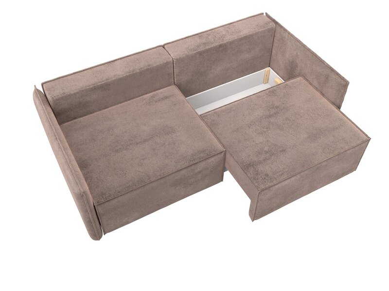 Диван прямой Либерти, Велюр, TOWER 05 бежевый