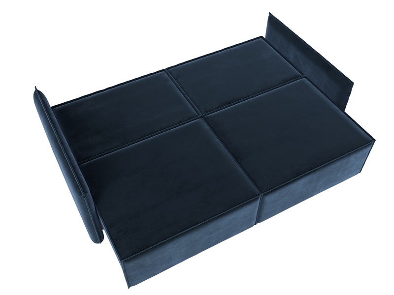 Диван прямой Либерти, Велюр, TOWER 13 синий