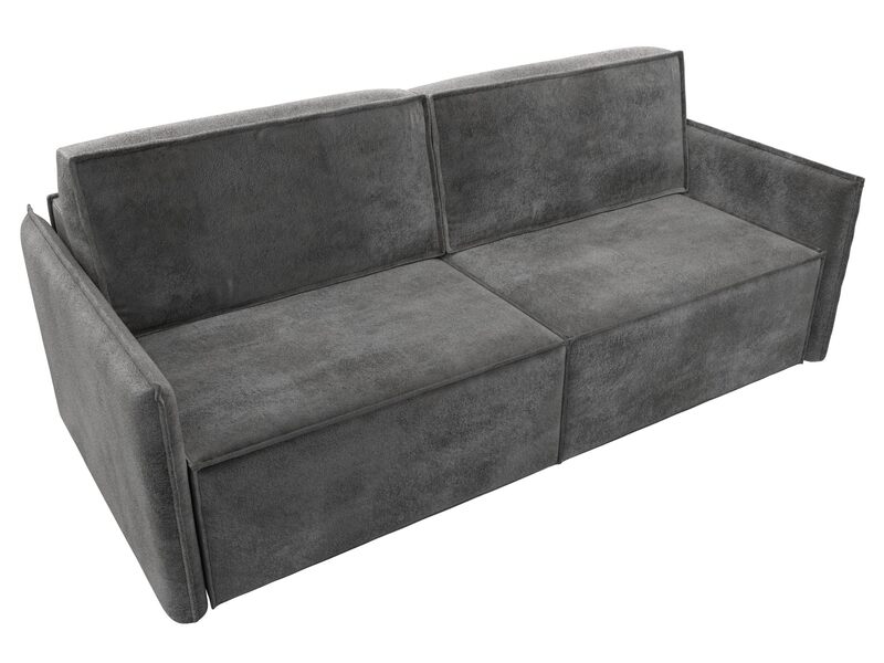 Диван прямой Либерти, Велюр, TOWER 10 серый