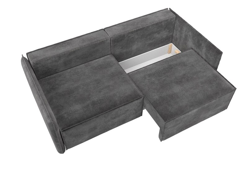 Диван прямой Либерти, Велюр, TOWER 10 серый