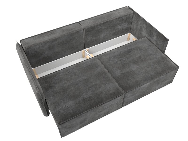 Диван прямой Либерти, Велюр, TOWER 10 серый