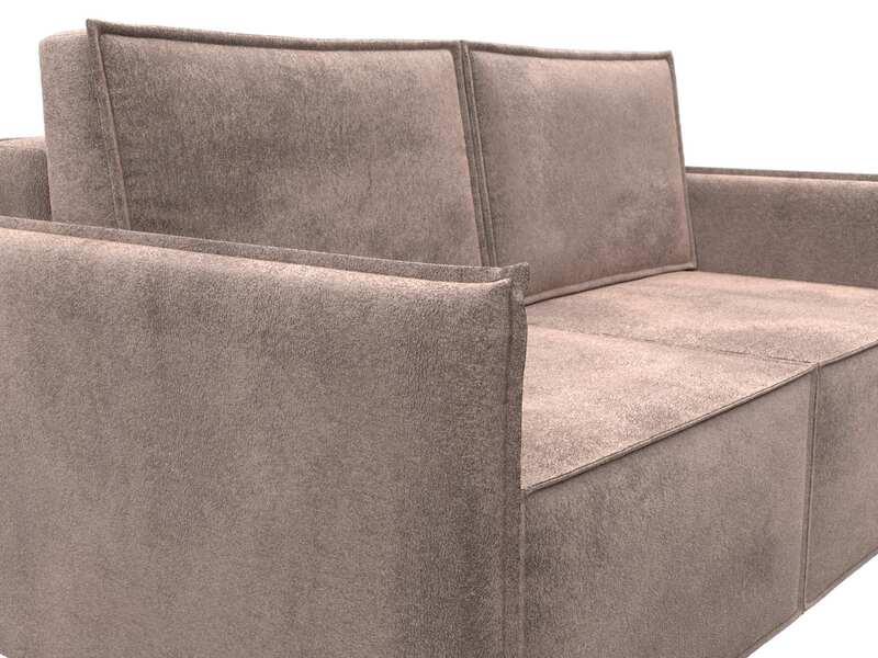 Диван прямой Либерти мини, Велюр, TOWER 05 бежевый