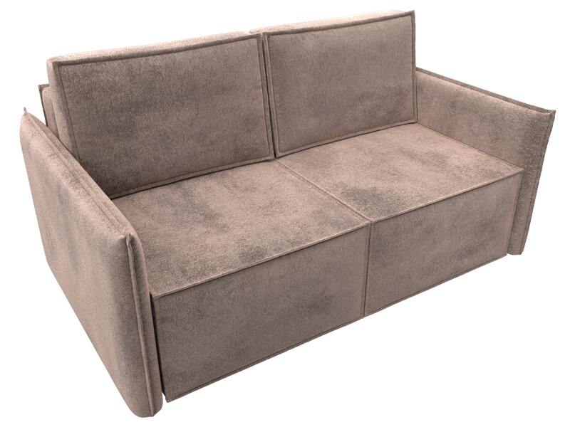 Диван прямой Либерти мини, Велюр, TOWER 05 бежевый