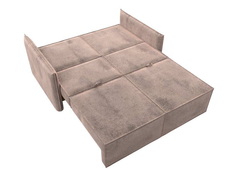 Диван прямой Либерти мини, Велюр, TOWER 05 бежевый