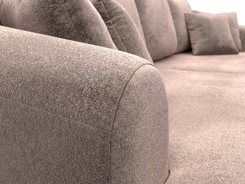 Диван прямой Милтон, Велюр, TOWER 05 бежевый