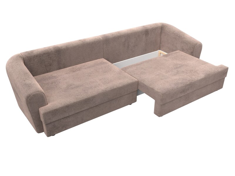 Диван прямой Милтон, Велюр, TOWER 05 бежевый