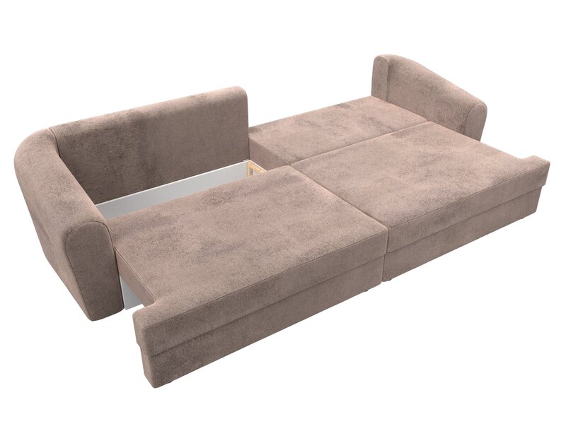 Диван прямой Милтон, Велюр, TOWER 05 бежевый