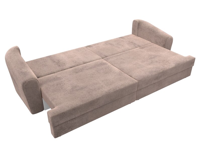 Диван прямой Милтон, Велюр, TOWER 05 бежевый