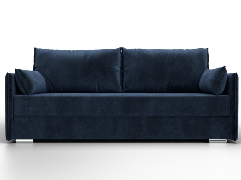 Диван прямой Сайгон, Велюр, TOWER 13 синий