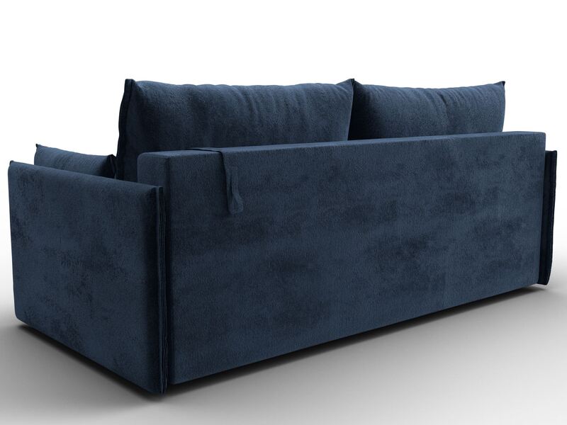 Диван прямой Сайгон, Велюр, TOWER 13 синий