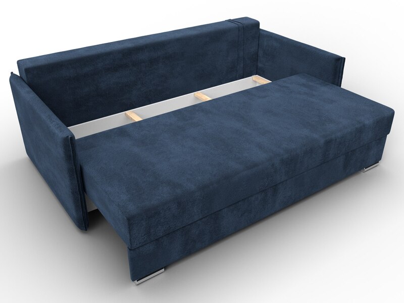 Диван прямой Сайгон, Велюр, TOWER 13 синий